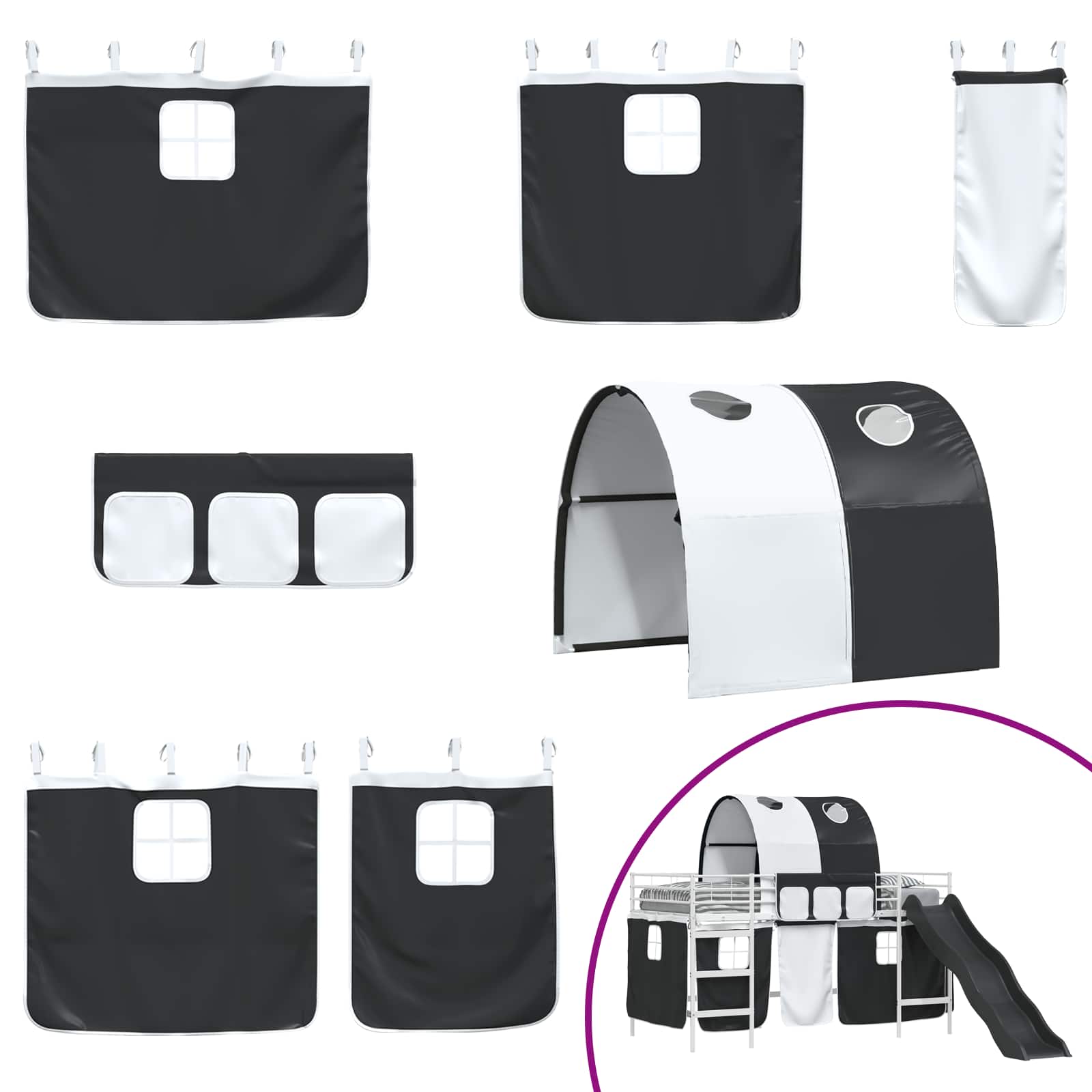 Bianco e Nero 80 x 201 cm 42020851