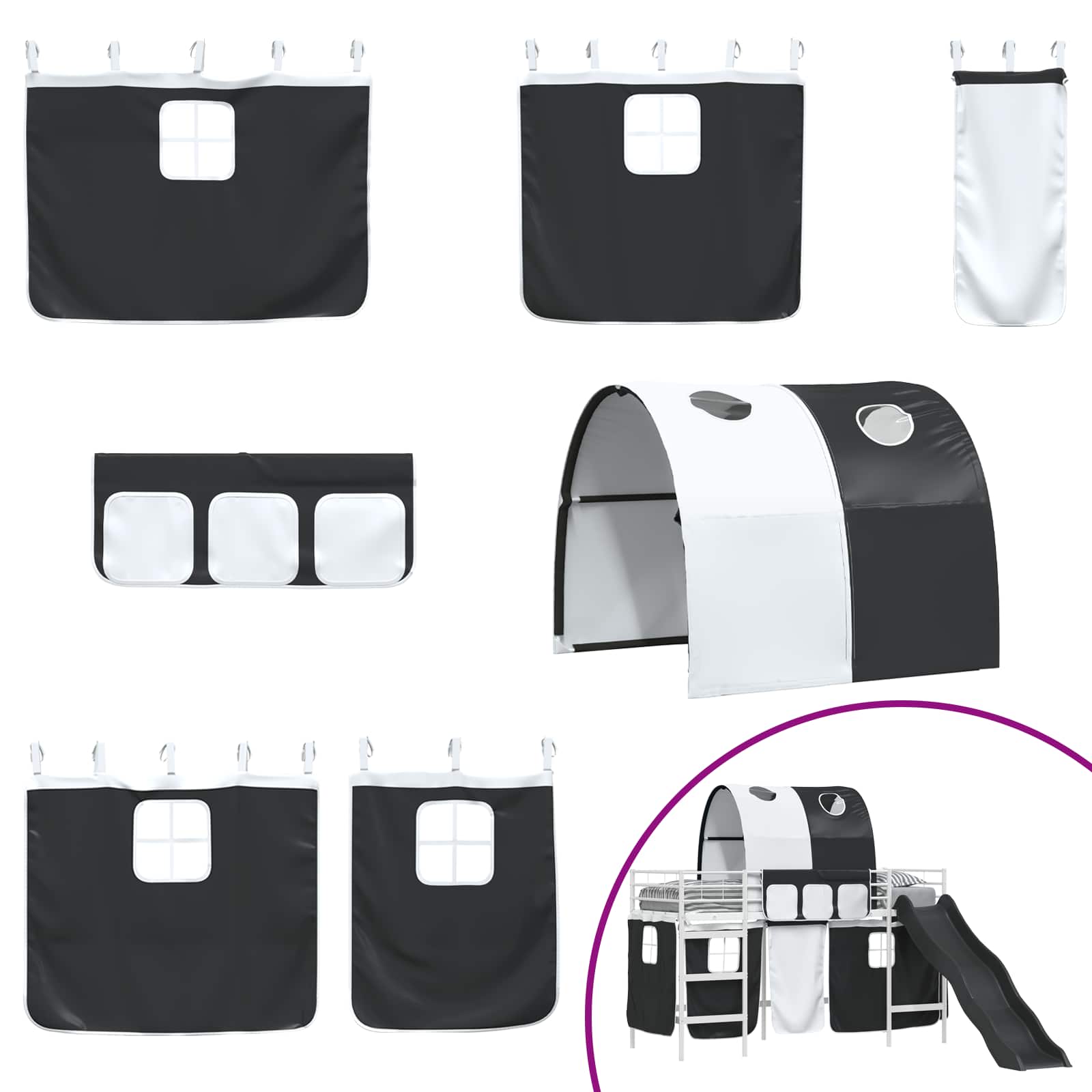 Bianco e Nero 90 x 190 cm 42020852