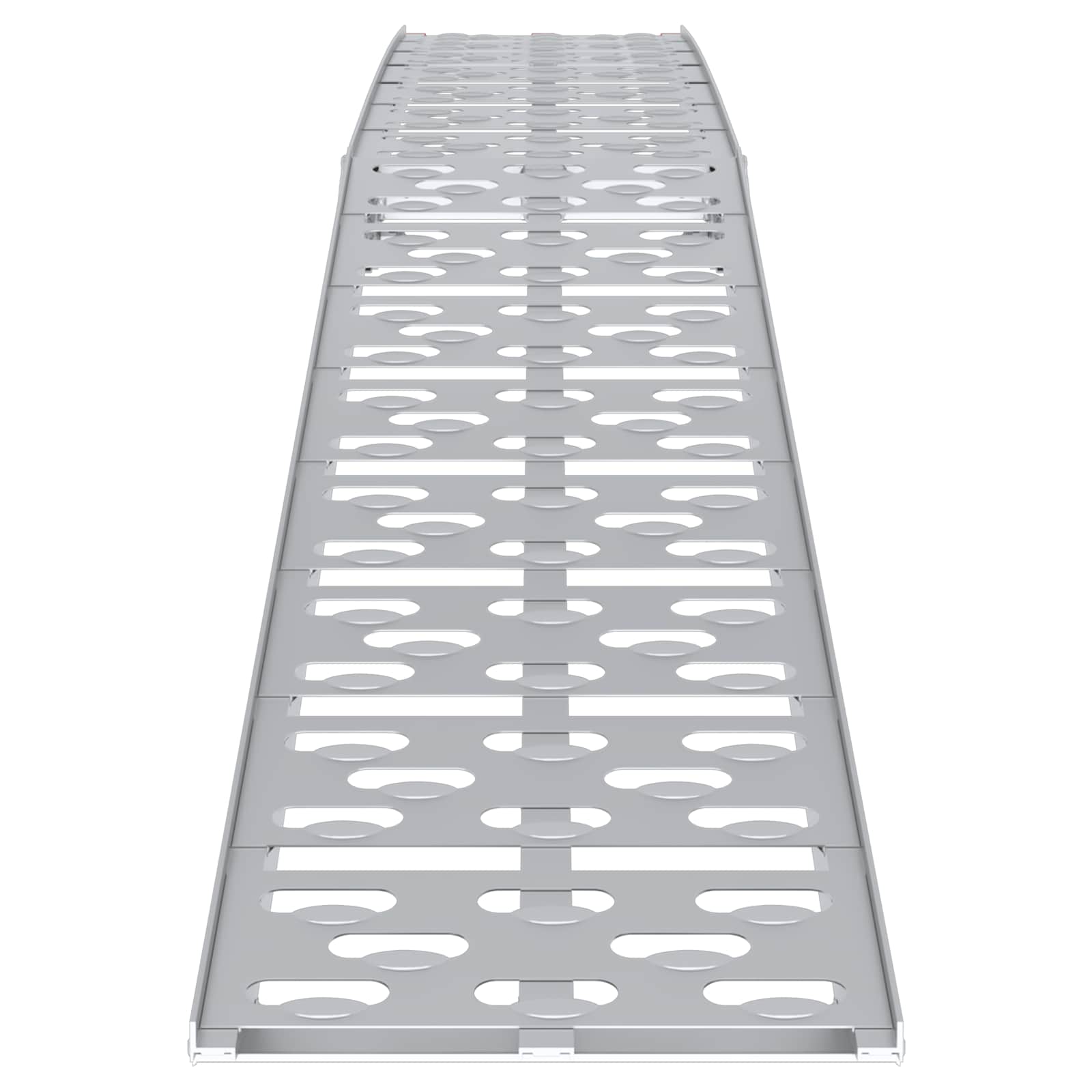 Ramp di Carico 2 pcs Argento 222 x 29 x 14 cm Alluminio 42021086