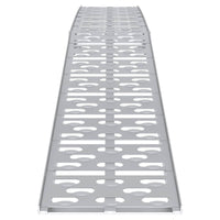 Ramp di Carico 2 pcs Argento 222 x 29 x 14 cm Alluminio 42021086