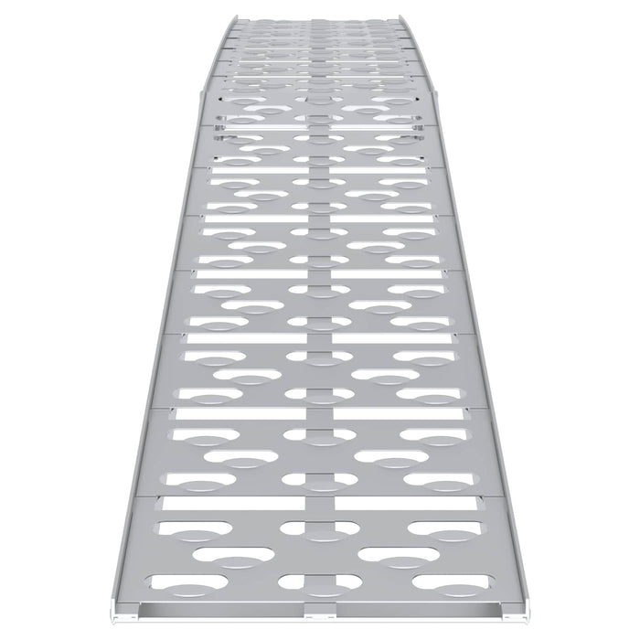 Ramp di Carico 2 pcs Argento 222 x 29 x 14 cm Alluminio 42021086