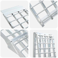 Ramp di Carico Argento 230 x 44 x 13 cm Alluminio 42021090