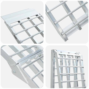 Ramp di Carico Argento 230 x 44 x 13 cm Alluminio 42021090