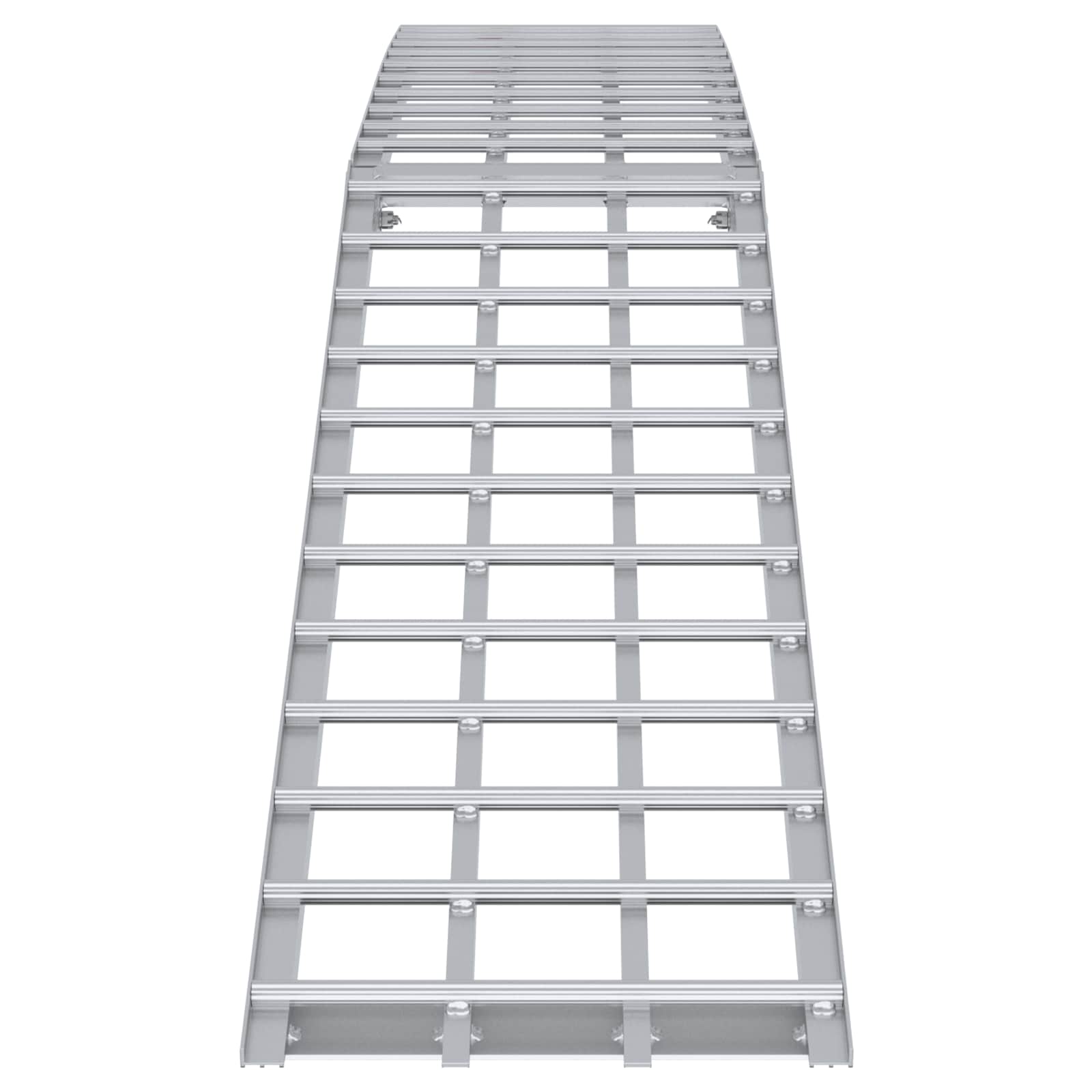 Ramp di Carico Argento 230 x 44 x 13 cm Alluminio 42021090