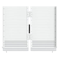 Rampe per sedia a rotelle Argento 62 x 73 x 5 cm Alluminio 42021094