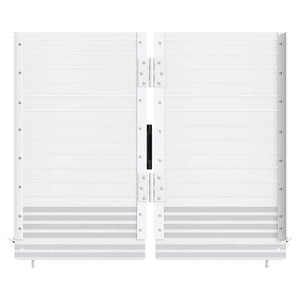 Rampe per sedia a rotelle Argento 62 x 73 x 5 cm Alluminio 42021094