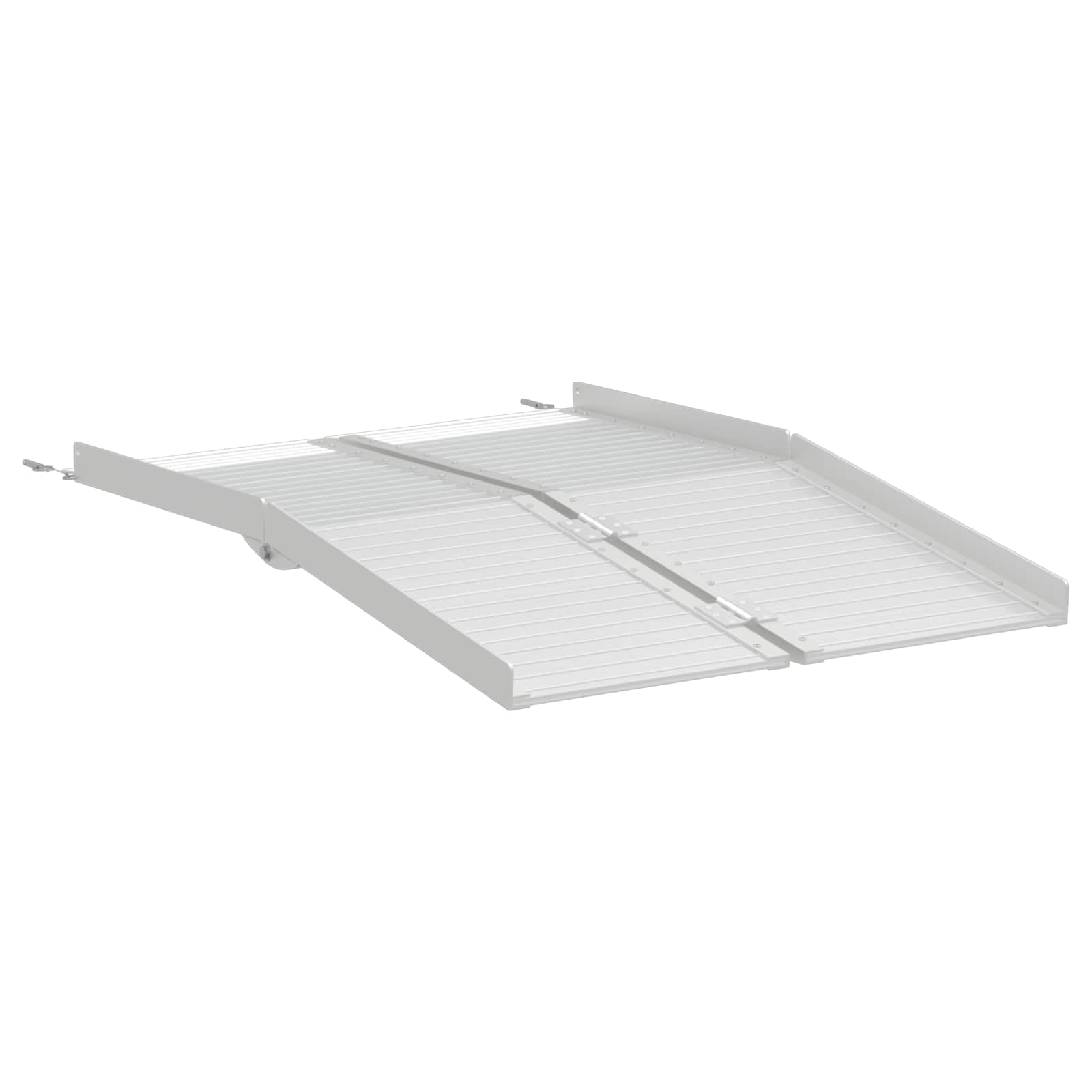 Rampe per sedia a rotelle Argento 122 x 73,5 x 11 cm Alluminio 42021096