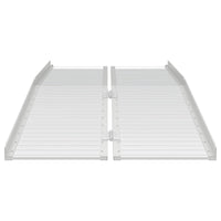Rampe per sedia a rotelle Argento 152 x 73 x 11 cm Alluminio 42021097