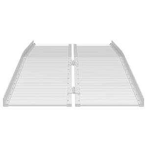 Rampe per sedia a rotelle Argento 152 x 73 x 11 cm Alluminio 42021097