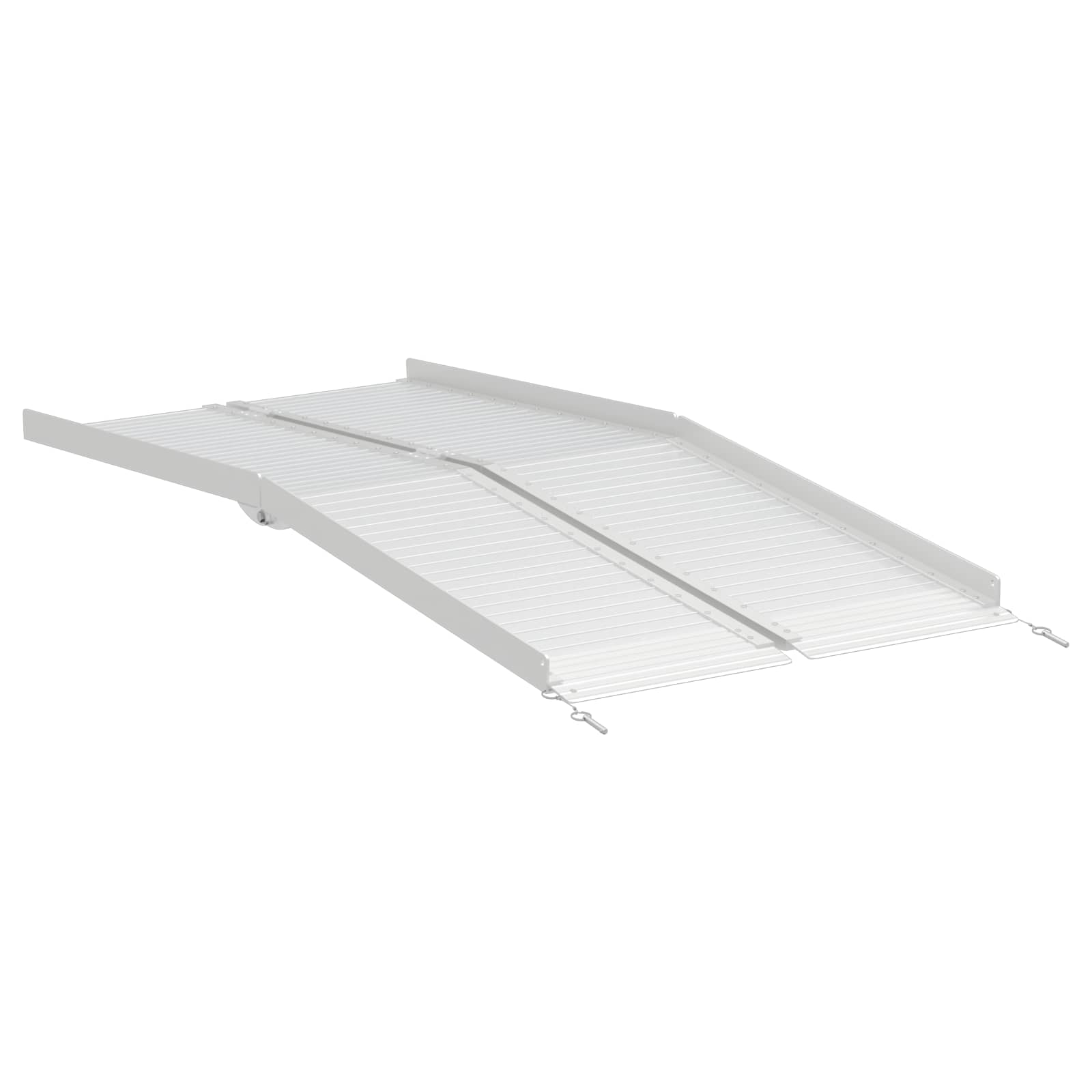 Rampe per sedia a rotelle Argento 183 x 73 x 11 cm Alluminio 42021098