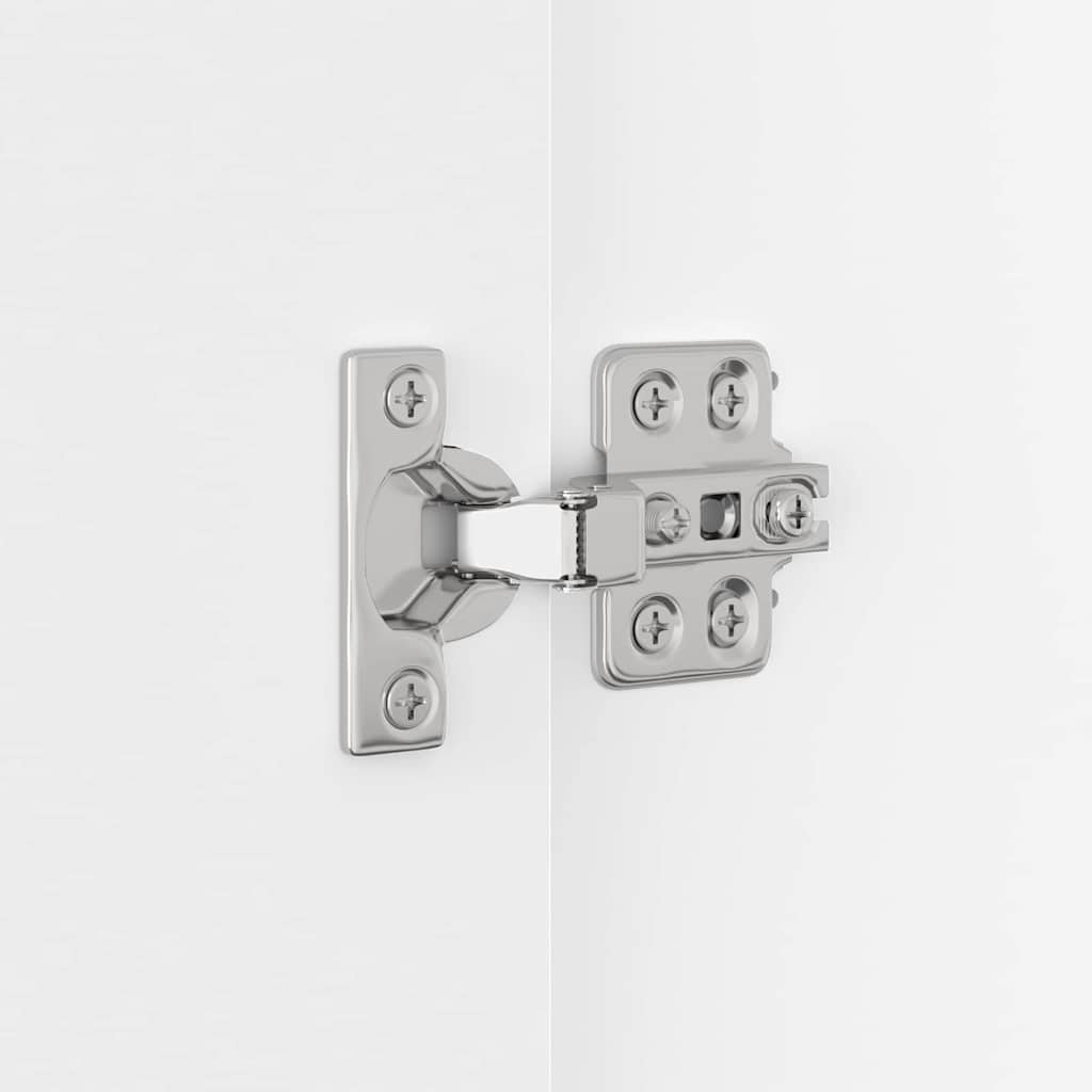 Mobile da Bagno Bianco 30,5 x 30 x 101 cm Legno multistrato 888737