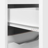 Mobile da Bagno Bianco 30,5 x 30 x 101 cm Legno multistrato 888737