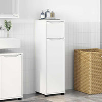 Mobile da Bagno Bianco 30,5 x 30 x 101 cm Legno multistrato 888737