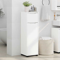 Mobile da Bagno Bianco 30,5 x 30 x 101 cm Legno multistrato 888737