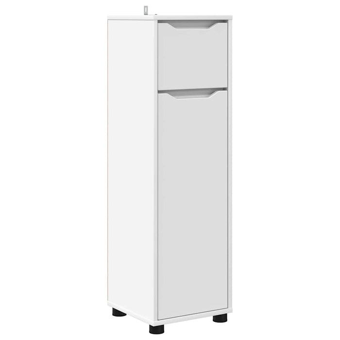 Mobile da Bagno Bianco 30,5 x 30 x 101 cm Legno multistrato 888737