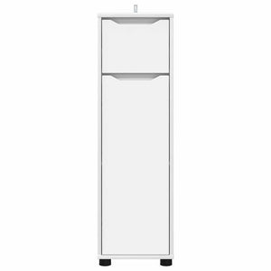 Mobile da Bagno Bianco 30,5 x 30 x 101 cm Legno multistrato 888737