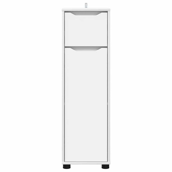 Mobile da Bagno Bianco 30,5 x 30 x 101 cm Legno multistrato 888737