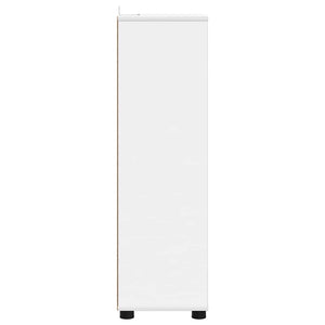 Mobile da Bagno Bianco 30,5 x 30 x 101 cm Legno multistrato 888737