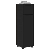 Mobile da Bagno Nero 30,5 x 30 x 101 cm Legno multistrato 888738