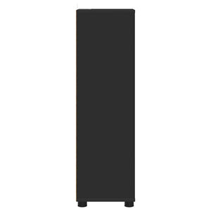 Mobile da Bagno Nero 30,5 x 30 x 101 cm Legno multistrato 888738