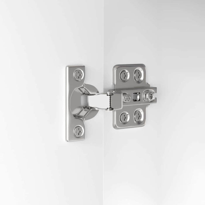 Mobile da Bagno con cassetto Bianco Lucido 30,5 x 30 x 101 cm 888741