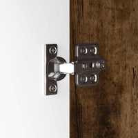 Mobile da Bagno con cassetto Rovere fumé 30,5 x 30 x 101 cm 888742