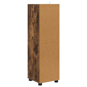 Mobile da Bagno con cassetto Rovere fumé 30,5 x 30 x 101 cm 888742