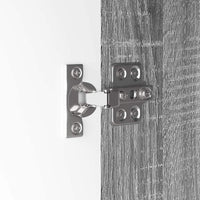 Mobile da Bagno con cassetto Grigio Sonoma 30,5 x 30 x 101 cm 888743