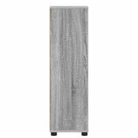 Mobile da Bagno con cassetto Grigio Sonoma 30,5 x 30 x 101 cm 888743