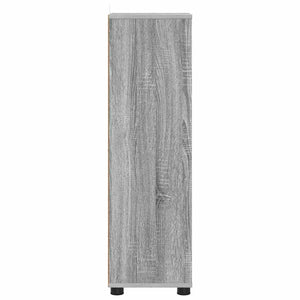 Mobile da Bagno con cassetto Grigio Sonoma 30,5 x 30 x 101 cm 888743