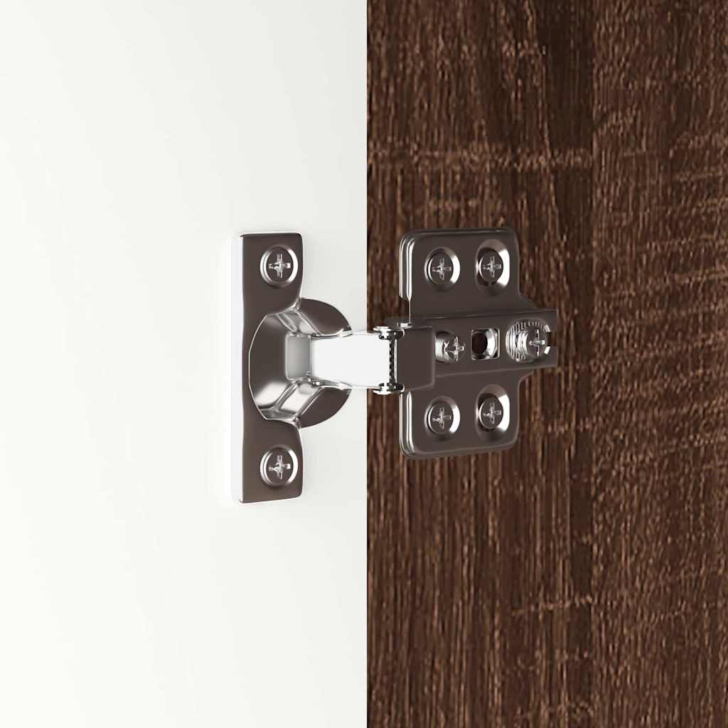 Mobile da Bagno con cassetto Rovere Marrone 30,5 x 30 x 101 cm 888744