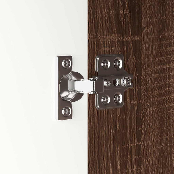 Mobile da Bagno con cassetto Rovere Marrone 30,5 x 30 x 101 cm 888744