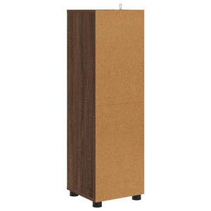 Mobile da Bagno con cassetto Rovere Marrone 30,5 x 30 x 101 cm 888744