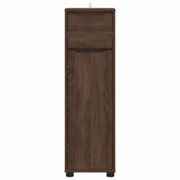 Mobile da Bagno con cassetto Rovere Marrone 30,5 x 30 x 101 cm 888744