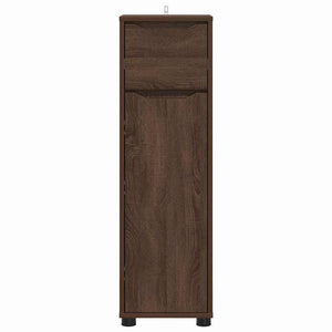 Mobile da Bagno con cassetto Rovere Marrone 30,5 x 30 x 101 cm 888744