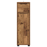 Mobile da Bagno con cassetto Legno vecchio 30,5 x 30 x 101 cm 888745
