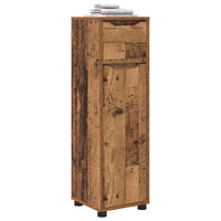 Mobile da Bagno con cassetto Legno vecchio 30,5 x 30 x 101 cm 888745