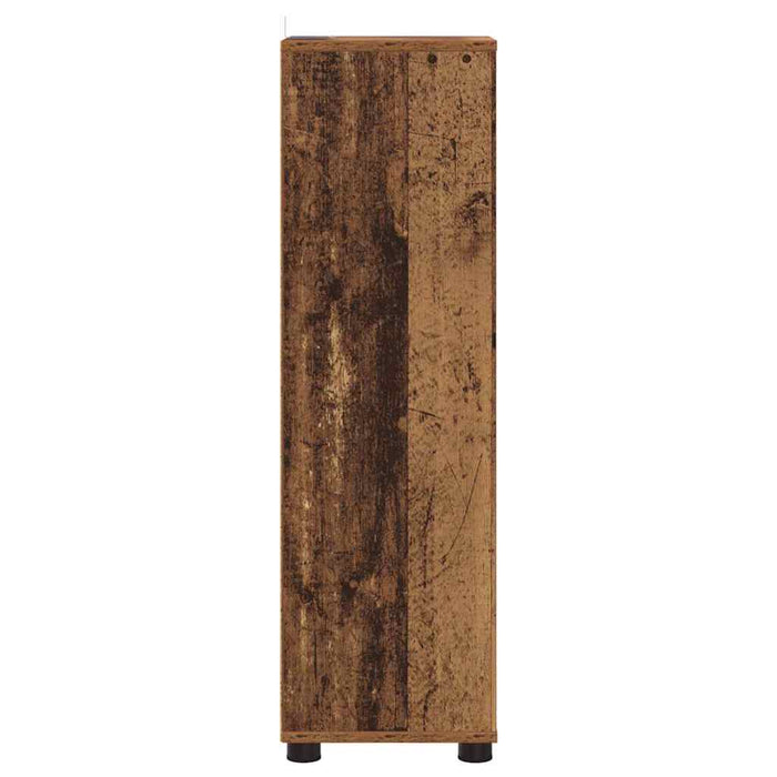 Mobile da Bagno con cassetto Legno vecchio 30,5 x 30 x 101 cm 888745