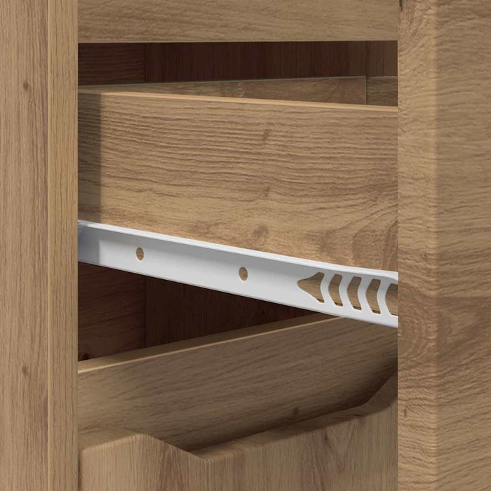 Mobile da Bagno con porta Rovere artigianale 30,5 x 30 x 101 cm 888746