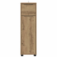 Mobile da Bagno con porta Rovere artigianale 30,5 x 30 x 101 cm 888746