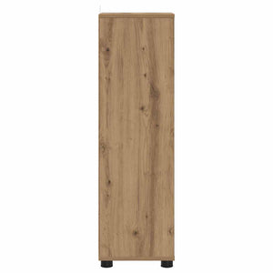 Mobile da Bagno con porta Rovere artigianale 30,5 x 30 x 101 cm 888746