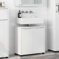 Mobile per lavabo da bagno con porta Bianco 60 x 30 x 60 cm 888747