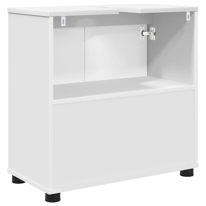 Mobile per lavabo da bagno con porta Bianco 60 x 30 x 60 cm 888747