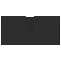 Mobile per lavabo da bagno con lo scaffale Nero 60 x 30 x 60 cm 888748