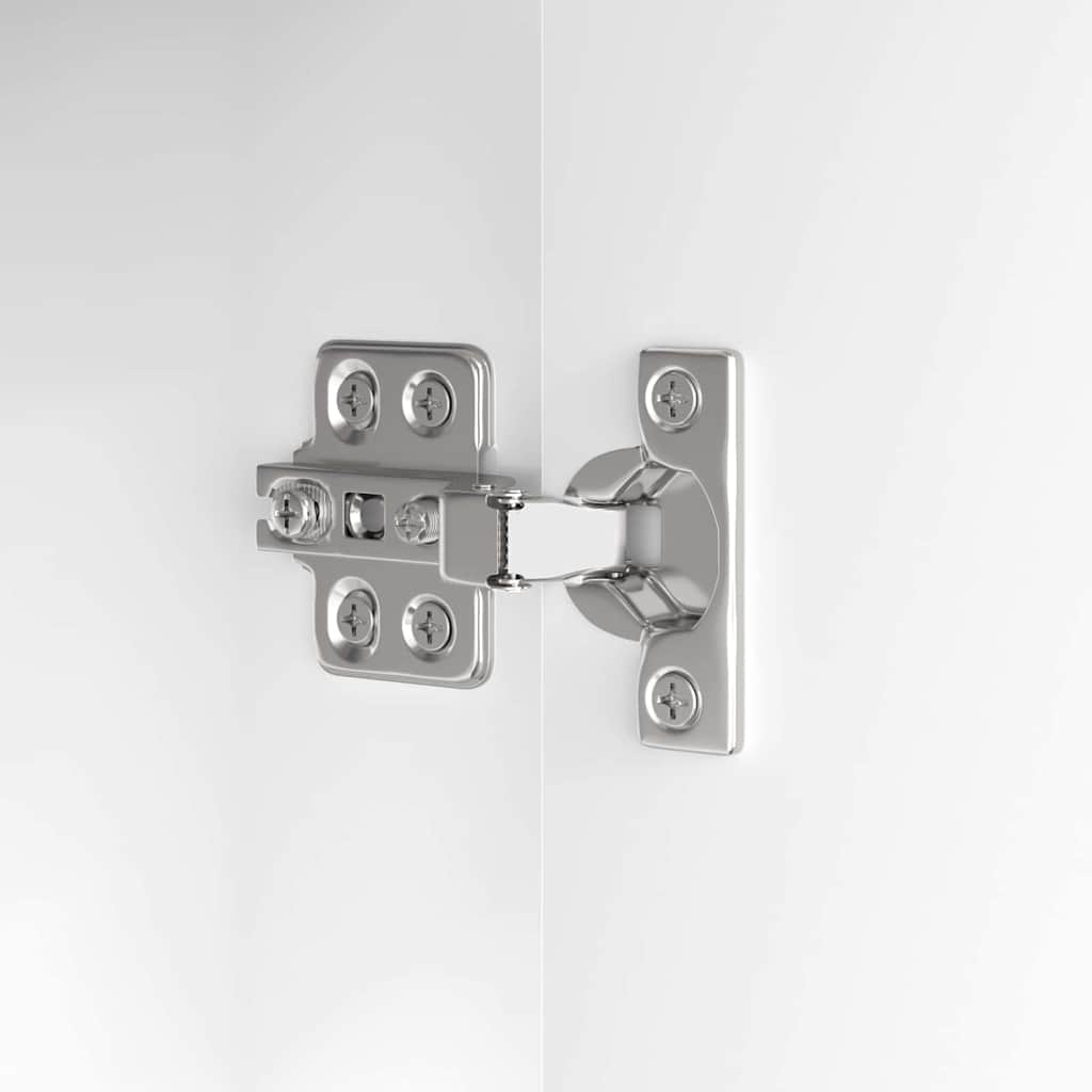 Mobile per lavabo da bagno Bianco Lucido 60 x 30 x 60 cm 888751