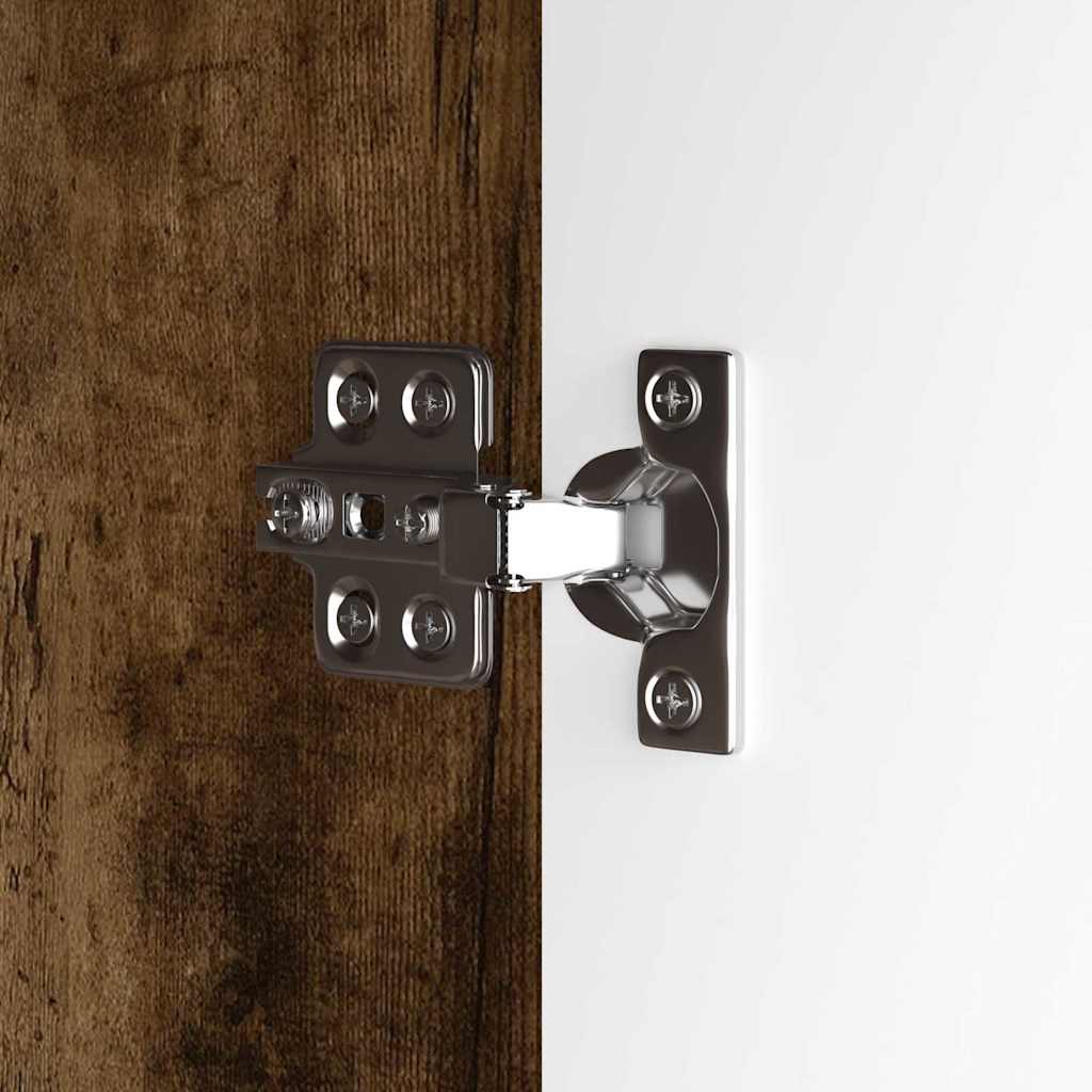 Mobile per lavabo da bagno Rovere fumé 60 x 30 x 60 cm 888752