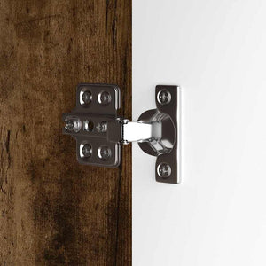 Mobile per lavabo da bagno Rovere fumé 60 x 30 x 60 cm 888752