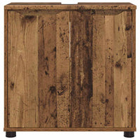 Mobile per lavabo da bagno-Armadietto da bagno Legno vecchio 60 x 30 x 60 cm