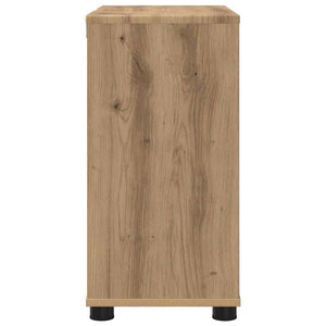 Mobile per lavabo da bagno-Armadietto da bagno Rovere artigianale 60 x 30 x 60 cm