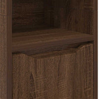 Mobile da Bagno con porta Rovere Marrone 30,5 x 30 x 195 cm 888764